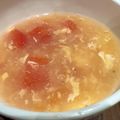 サンタJr's cooksnap of when they made 私の トマトと卵の中華スープ.