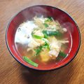 もふもふクロさん's cooksnap of when they made ニラ玉えのきのおすまし.