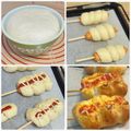 ゆーじん１１４'s cooksnap of when they made フランクソーセージパン.