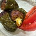 まみむめかあちゃん's cooksnap of when they made 失敗なし♡丸ごとピーマンのチーズ肉詰め.
