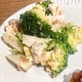 香波柚妃's cooksnap of when they made ブロッコリーのおかかクリームチーズ和え.
