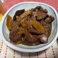 sapi yoko's cooksnap of when they made とまらない！鶏レバーの甘辛煮.