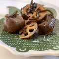 E吉☆'s cooksnap of when they made 蓮根と塩昆布の黒胡椒炒め♪.