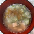 なおすけ151a's cooksnap of when they made オクラたっぷりトロトロお味噌汁。.