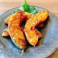 あっちゃんキッチン♪'s cooksnap of when they made かぼちゃの甘辛焼き〜お弁当にも.