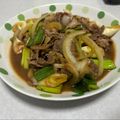 トシ17's cooksnap of when they made ラム肉のたまねぎ炒め.