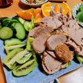 山ばあば's cooksnap of when they made ほったらかしで絶品！茹で豚（ポッサム）.