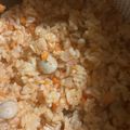 塩かまん's cooksnap of when they made 簡単炊飯器でチキンライス 時短オムライス.
