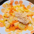 あきもみじ's cooksnap of when they made 鶏肉と白菜の照り煮.