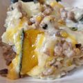 MegJpn's cooksnap of when they made かぼちゃのクリームグラタン.