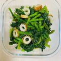 ももゆみ1230's cooksnap of when they made チャチャッと小松菜と竹輪の胡麻和え♪.