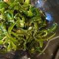 kbmm's cooksnap of when they made レンジで簡単！洋風無限ピーマン.
