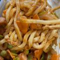 ふぁんころ's cooksnap of when they made レンジで簡単ランチ＊ナポリタン風うどん.