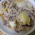 なおぴん1's cooksnap of when they made ごま油香る！豚バラ白菜.