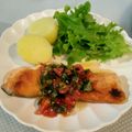 まさヒロ's cooksnap of when they made サーモンのムニエル　相性◎ディルソース.