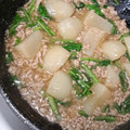 とりけらとっぷす's cooksnap of when they made かぶの鶏そぼろあんかけ.