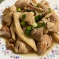 chocoraママ's cooksnap of when they made 鶏もも肉とエリンギのバターポン酢炒め.