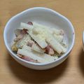 マリンバ☆'s cooksnap of when they made 長芋ベーコンごぼうのバター炒め.