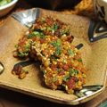 ふか谷's cooksnap of when they made サクッと旨い☆納豆と大葉の天ぷら.
