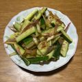 クックchitann's cooksnap of when they made きゅうりとミョウガのさっぱりサラダ.