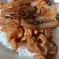 わんあみ's cooksnap of when they made 【十勝帯広豚丼】北海道有名店の味を再現.