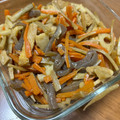 ななみん ママ★★'s cooksnap of when they made ＊常備菜に＊牛蒡と蓮根のきんぴら＊.