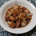 ﾁｲﾁｬﾝﾏﾏ's cooksnap of when they made 酒好き主人のおつまみ③焼き鳥風味の白菜煮.