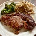 pali's cooksnap of when they made うちの牛肉ステーキ.