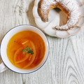 ℳᑦᑋᵃⁿ♡'s cooksnap of when they made ♡玉ねぎ&人参のコンソメスープ♡.