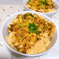 みぽぽ37's cooksnap of when they made 激安丼！市販のかき揚げで卵とじかき揚げ丼.