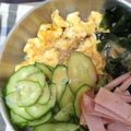 三七子's cooksnap of when they made そぼろが美味い♪こだわりの三色丼★.