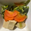 クックOBSDVC☆'s cooksnap of when they made 小松菜と高野豆腐の含め煮.