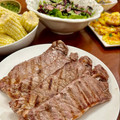 Superlittleboo's cooksnap of when they made 厚切りステーキの美味しい焼き方.