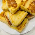 コロンちゃん♡'s cooksnap of when they made 漬けこみ不要！簡単食パンフレンチトースト.