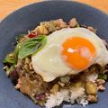 うまうまマミイ's cooksnap of when they made ガパオ風♡ひき肉と春雨のバジル炒めご飯.