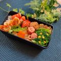 おうちごはん☆'s cooksnap of when they made *ブロッコリーとコーンで菜の花☆キャラ弁.