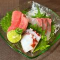 にきけん's cooksnap of when they made お刺身にすだち〜☆.