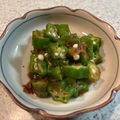クックDOMZ0K☆'s cooksnap of when they made あともう一品に🍽️オクラのおかかポン酢和え.