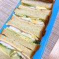 ぽろっとＱちゃん's cooksnap of when they made ゆで卵でサンドイッチ.