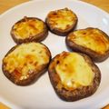まめ：）'s cooksnap of when they made しいたけの味噌マヨチーズ焼き☆.