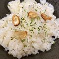 コハダちゃん's cooksnap of when they made おろしにんにく&炊飯器でガーリックライス.