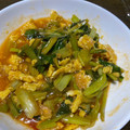Hosimi's cooksnap of when they made 卵と小松菜の甘酢炒め.