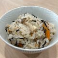 Mikcy☆'s cooksnap of when they made ☆ひじきの炊き込みご飯☆.
