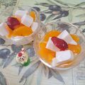 みかかめ's cooksnap of when they made 簡単♡フルーツたっぷり♡牛乳かん♡.
