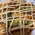 momonana☆'s cooksnap of when they made 簡単☆小麦粉で作るチーズお好み焼き.