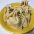 ゆらこさん♪'s cooksnap of when they made おでん・お鍋に*手作り もち巾着.