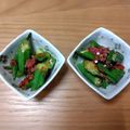 みぃくんのママ's cooksnap of when they made 簡単美味しい❢オクラの梅おかか和え.