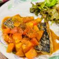 クック5BC4JX☆'s cooksnap of when they made 鯖の照り焼き☆トマトソースで♬.