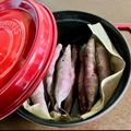 Nekozame's cooksnap of when they made ふかし芋(ストウブ＆クッキングシート）.