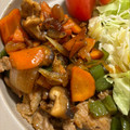 いちごマン's cooksnap of when they made 簡単&時短☆椎茸ピーマン豚バラの甘辛炒め.
